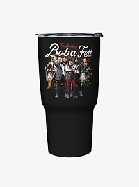 Star Wars The Book of Boba Fett Support Plan Black Stainless Steel Travel Mug
