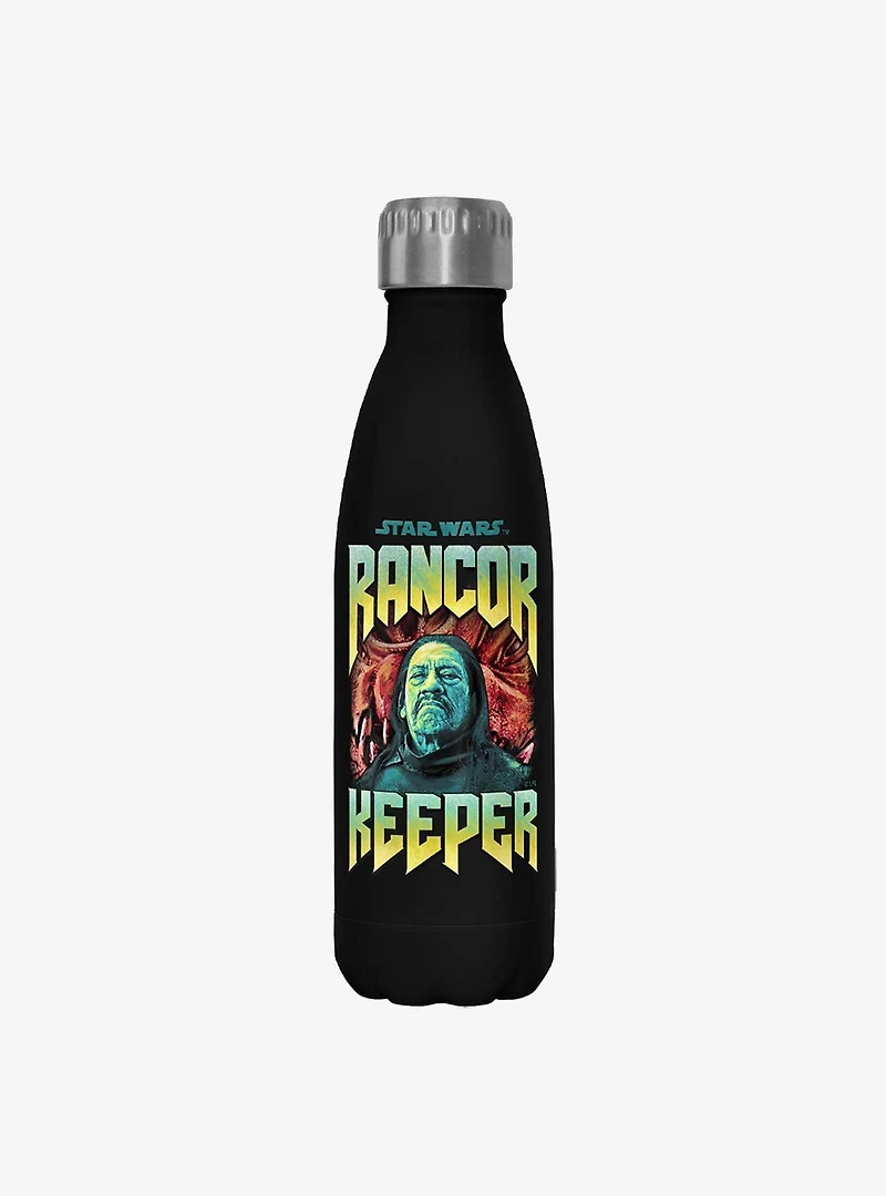 Star Wars The Book of Boba Fett Side By Side Black Stainless Steel Water Bottle