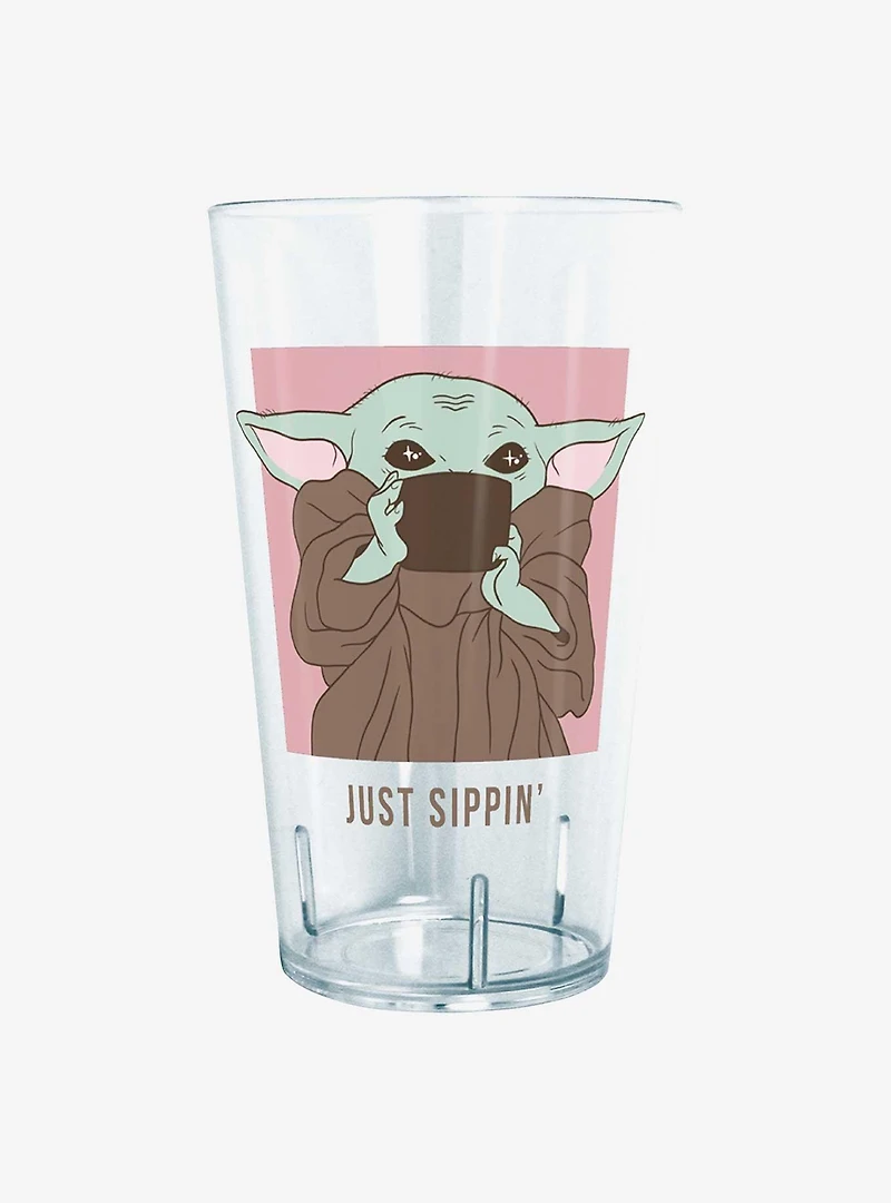 Star Wars The Mandalorian Just Sippin Tritan Cup