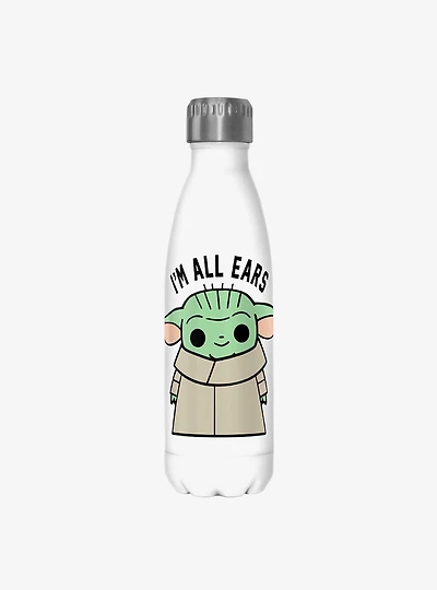Star Wars The Mandalorian The Child Stainless Steel Water Bottle
