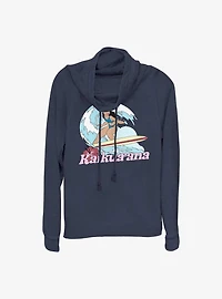 Disney Lilo & Stitch Kaikua'ana Nani Cowl Neck Long-Sleeve Top