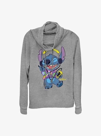 Disney Lilo & Stitch Rockin' Cowl Neck Long-Sleeve Top