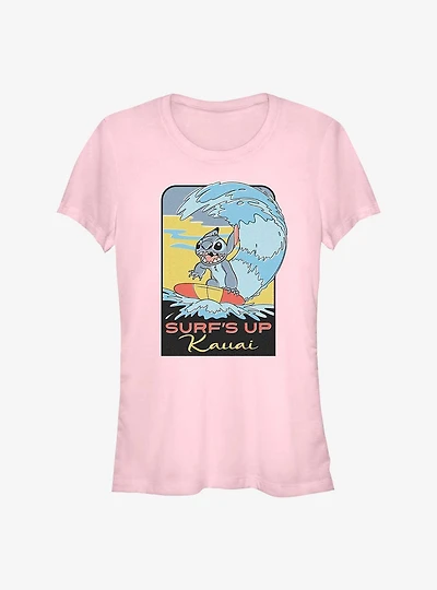 Disney Lilo & Stitch Surf's Up Kauai Girls T-Shirt