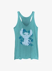 Disney Lilo & Stitch Floral Sketch Girls Tank