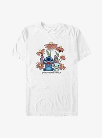 Disney Lilo & Stitch Chibi Floral T-Shirt