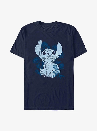 Disney Lilo & Stitch Floral Sketch T-Shirt