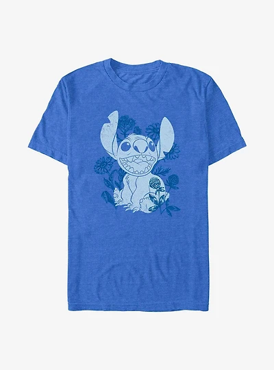 Disney Lilo & Stitch Floral Sketch T-Shirt