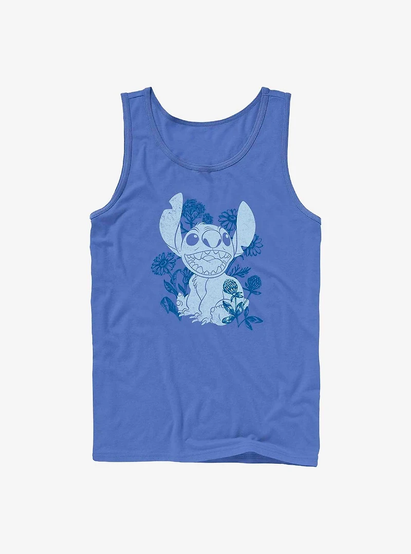Disney Lilo & Stitch Floral Sketch Tank