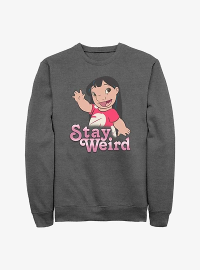 Disney Lilo & Stitch Stay Weird Lilo Sweatshirt