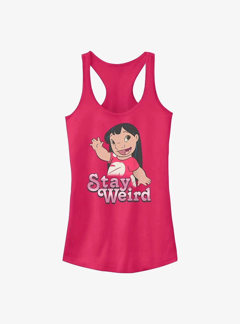 Disney Lilo & Stitch Stay Weird Girls Tank