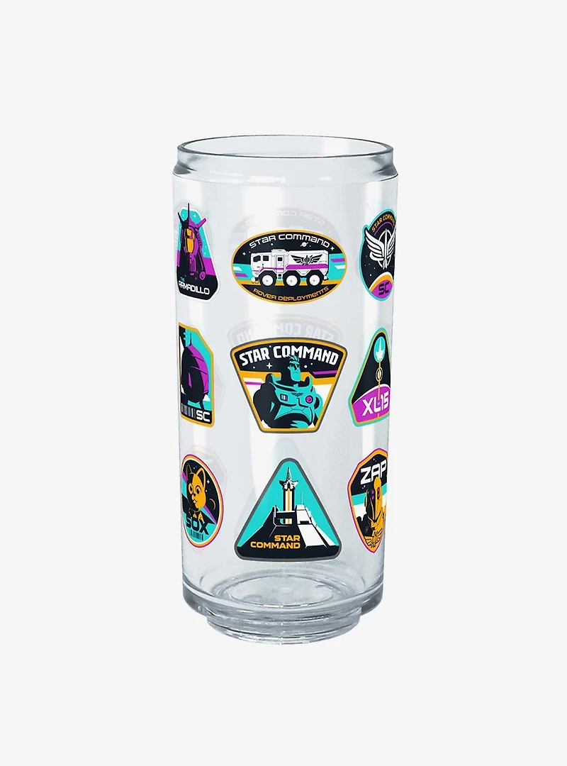 Disney Pixar Lightyear Icon Badges Can Cup
