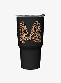 Disney Mickey Mouse Animal Print Bow Travel Mug