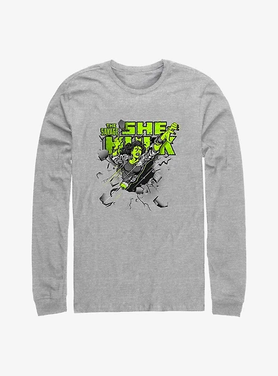 Marvel She Hulk Breakthrough Long-Sleeve T-Shirt
