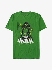 Marvel She Hulk Invincible Green T-Shirt