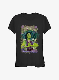 Marvel She Hulk Will Not Be Silenced Girls T-Shirt
