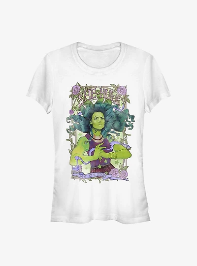 Marvel She Hulk Will Not Be Silenced Girls T-Shirt