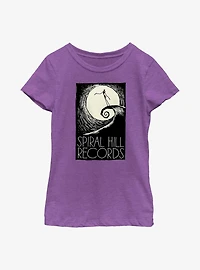 Disney The Nightmare Before Christmas Hill Records Youth Girls T-Shirt