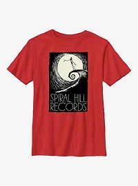 Disney The Nightmare Before Christmas Hill Records Youth T-Shirt
