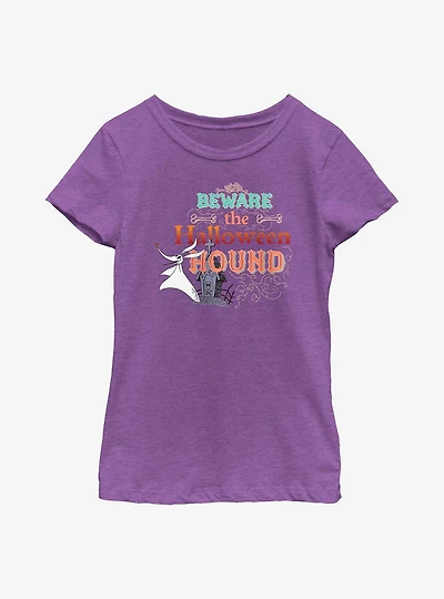 Disney The Nightmare Before Christmas Beware Of Zero Youth Girls T-Shirt