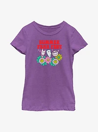 Disney The Nightmare Before Christmas Lock, Shock And Barrel Summer Fest Youth Girls T-Shirt