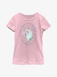 Disney The Nightmare Before Christmas Stars And Flowers Youth Girls T-Shirt