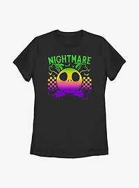 Disney The Nightmare Before Christmas Jack Sunset Womens T-Shirt