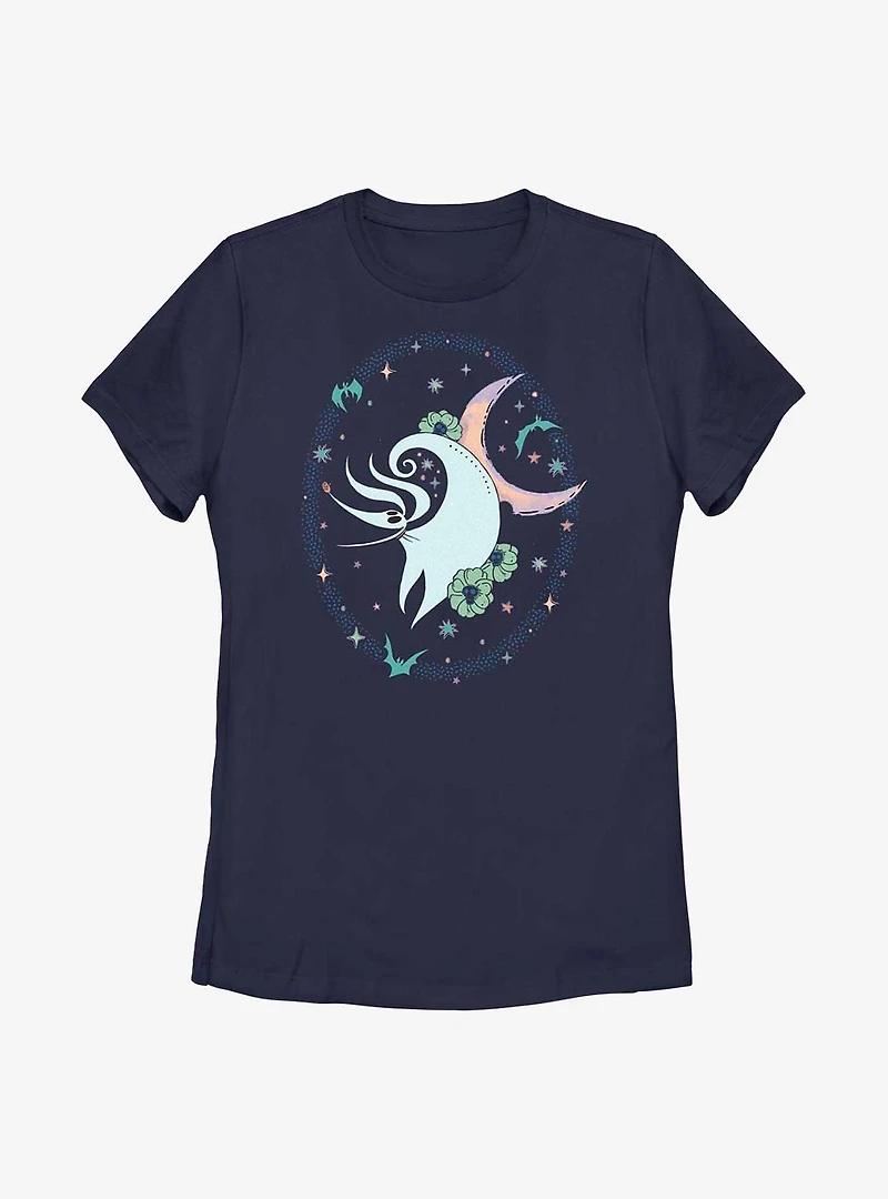 Disney The Nightmare Before Christmas Stars And Flowers Womens T-Shirt