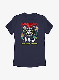 Disney The Nightmare Before Christmas Summer Back Womens T-Shirt
