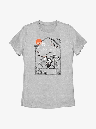 Disney The Nightmare Before Christmas Trick Or Scream Womens T-Shirt
