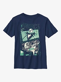 Disney The Nightmare Before Christmas Jack & Zero Fear Fest Poster Youth T-Shirt