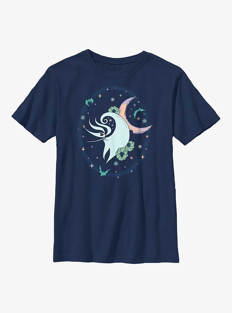Disney The Nightmare Before Christmas Stars And Flowers Youth T-Shirt