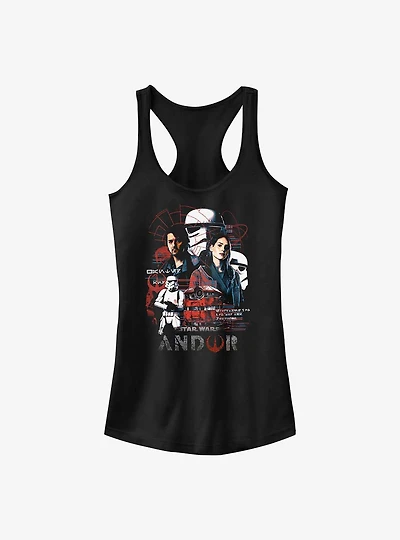 Star Wars: Andor Hero Print Girls Tank