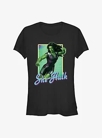 Marvel She-Hulk: Attorney At Law Portrait Girls T-Shirt
