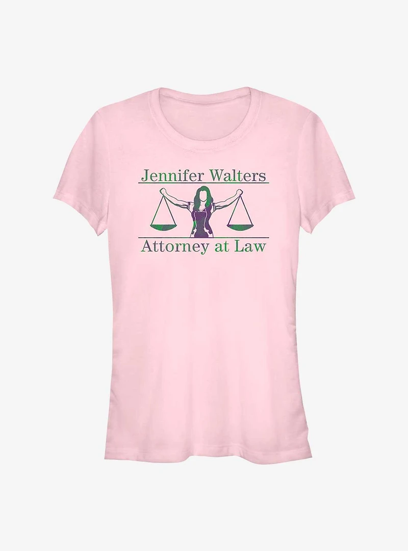 Marvel She-Hulk: Attorney At Law Scales Girls T-Shirt