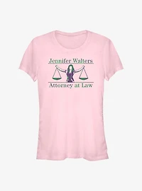 Marvel She-Hulk: Attorney At Law Scales Girls T-Shirt