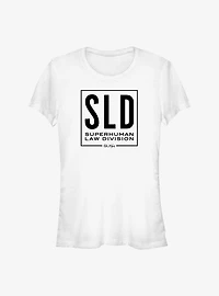 Marvel She-Hulk: Attorney At Law Superhuman Division Badge Girls T-Shirt