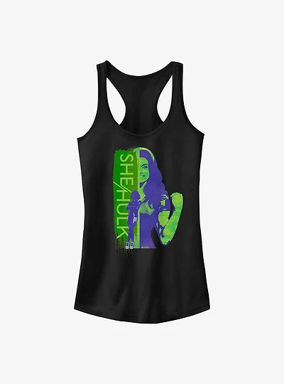 Marvel She-Hulk: Attorney At Law Silhouette Girls Tank