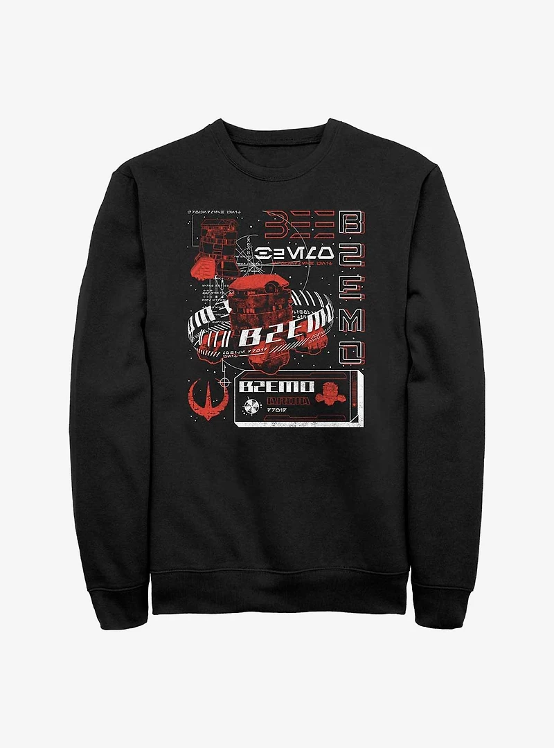 Star Wars Andor B2EMO Infographic Sweatshirt
