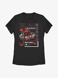 Star Wars Andor B2EMO Infographic Womens T-Shirt