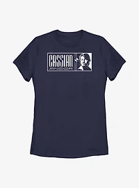 Star Wars Andor Cassian Portrait Womens T-Shirt