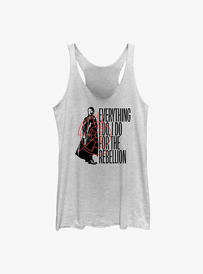 Star Wars Andor Everything For The Rebellion Womens Tank Top