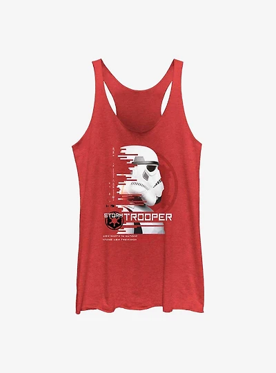 Star Wars Andor Storm Trooper Infographic Womens Tank Top