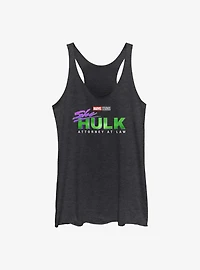 Marvel She-Hulk Attorney At Law Logo Womens Tank Top