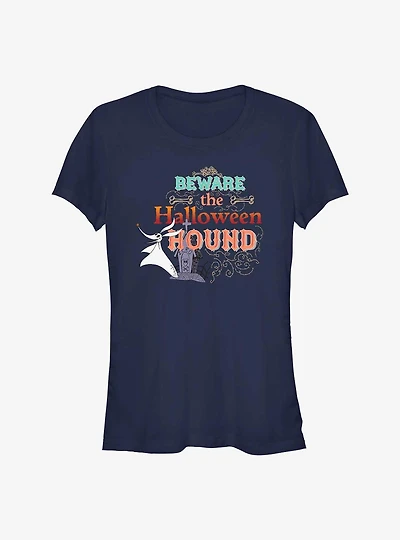 Disney The Nightmare Before Christmas Beware Zero Girls T-Shirt