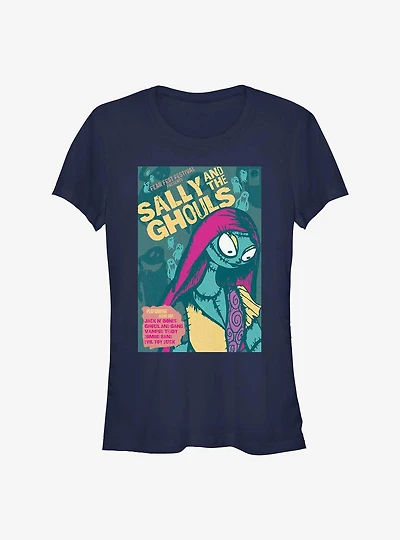 Disney The Nightmare Before Christmas Fear Fest Sally Girls T-Shirt