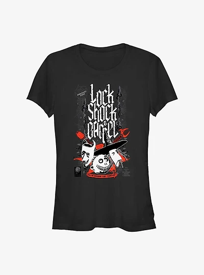 Disney The Nightmare Before Christmas Lock Shock and Barrel Girls T-Shirt