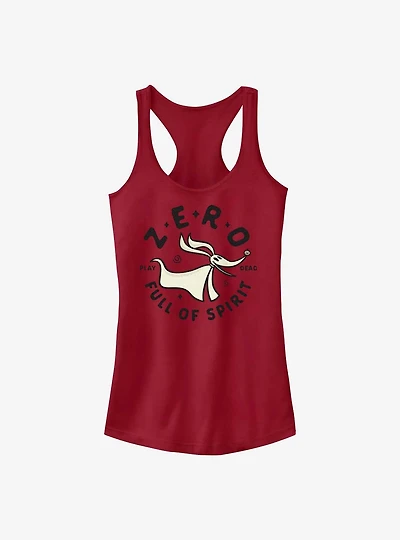Disney The Nightmare Before Christmas Zero Full of Spirit Girls Tank