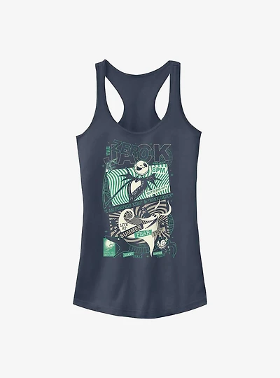 Disney The Nightmare Before Christmas Summer Fear Fest Jack Zero Girls Tank