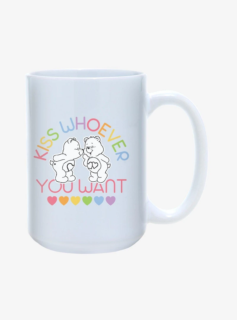 Care Bears Kiss Whoever You Want Mug 15oz
