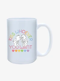 Care Bears Kiss Whoever You Want Mug 15oz